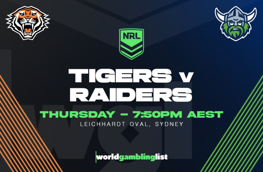 West Tigers vs Canberra Raiders Betting Guide | April 23 2026