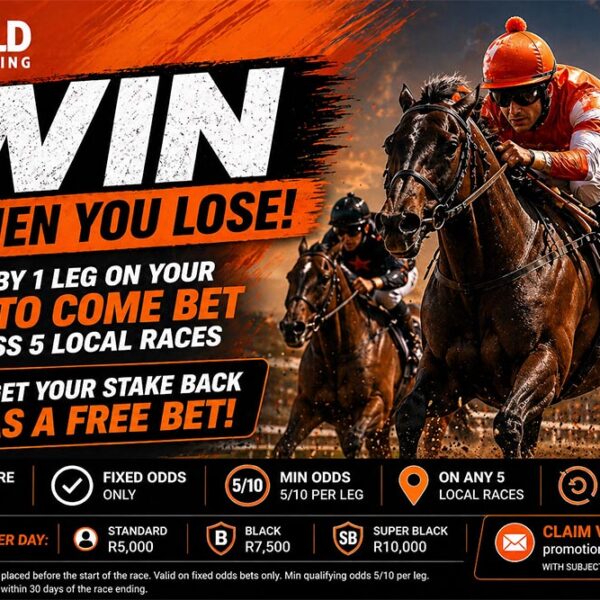 WorldSportsbetting giving insurance on acca bets on racing