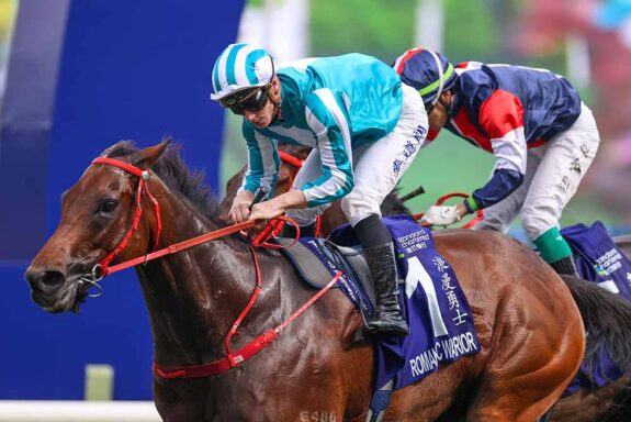 Romantic Warrior and James McDonald win Triple Crown