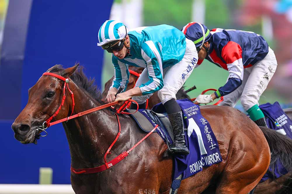 Romantic Warrior and James McDonald win Triple Crown