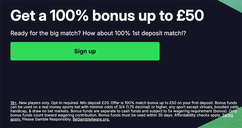 247Bet sports bonus offer