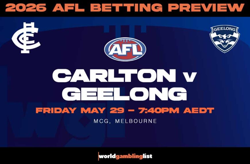 Carlton v Geelong betting tips for May 29