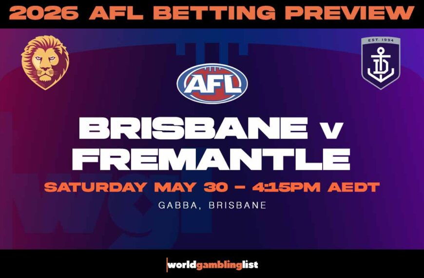 Brisbane v Fremantle betting tips - AFL round 12