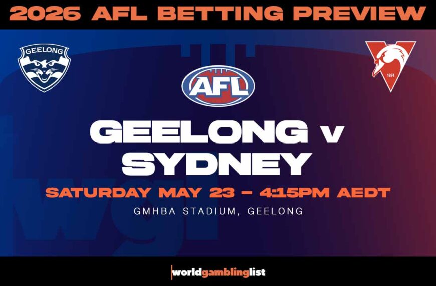 Geelong v Sydney betting tips and winner prediction for AFL round 11 2026