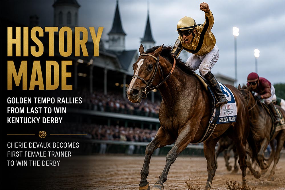 Golden Tempo wins Kentucky Derby 2026