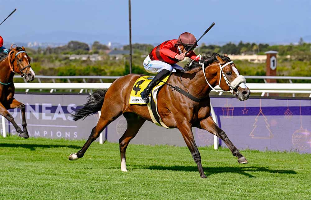 Jan Van Goyen looms as a live chance in the Durban July