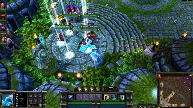 Multiplayer Online Battle Arena (MOBA):
