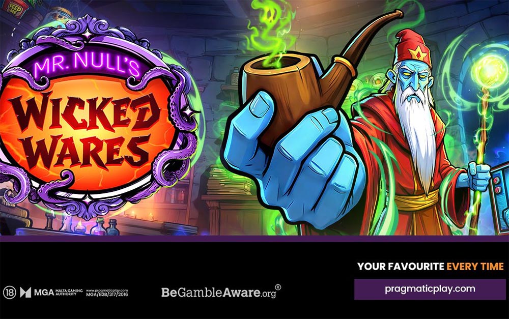 Mr Null's Wicked Wares live at Pragmatic Play casino sites