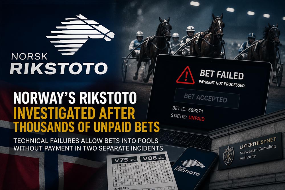 Norsk Rikstoto under investigation after technology failure