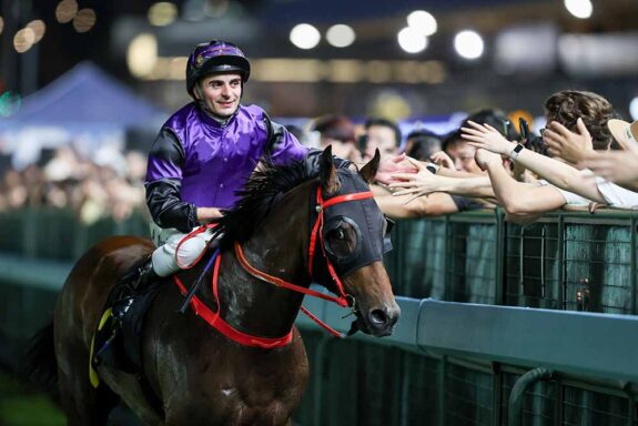 Andrea Atzeni is closing in on a personal best season in Hong Kong