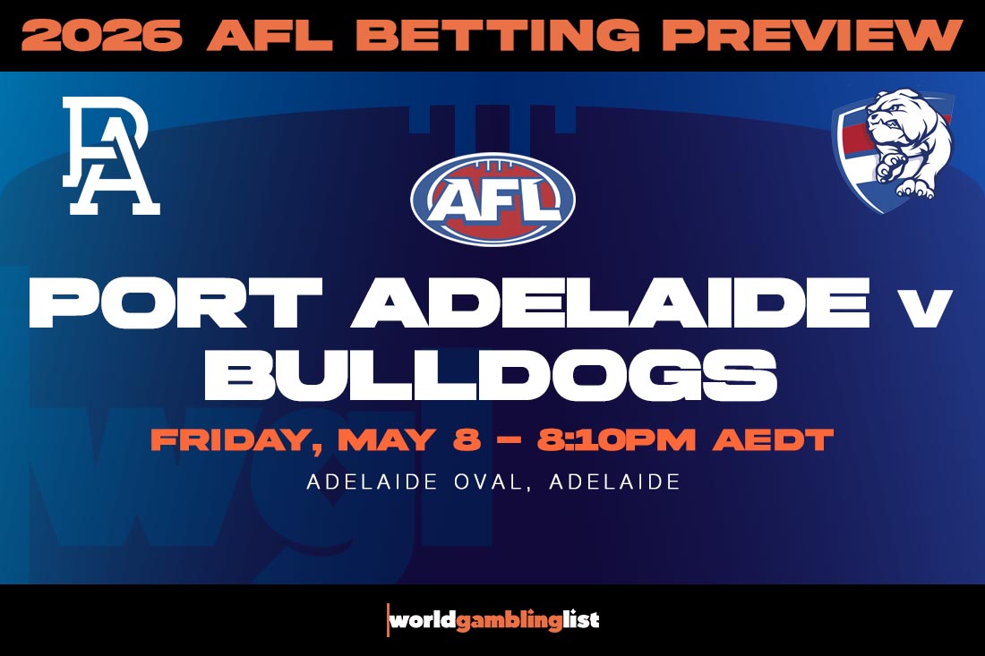 Port Adelaide v Bulldogs betting tips for May 8, 2026