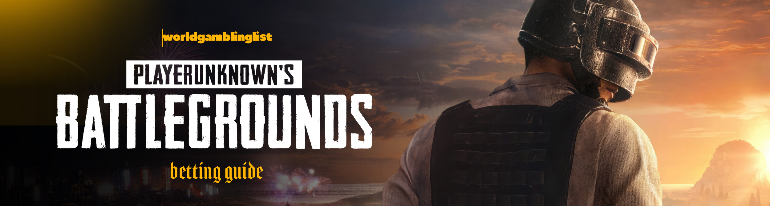 PUBG esports betting