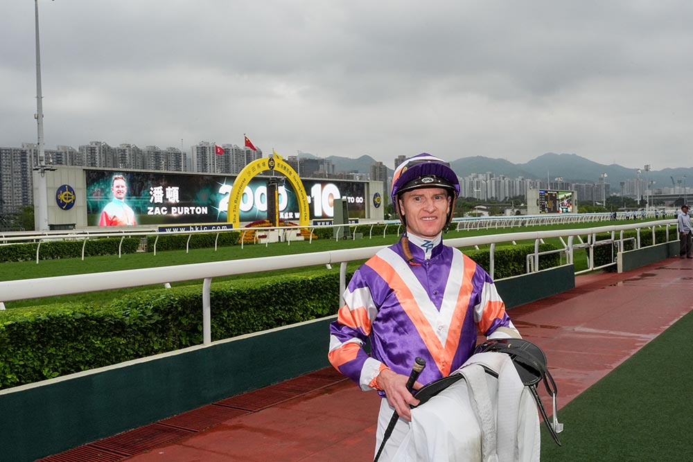Zac Purton nearing 2000 wins in Hong Kong