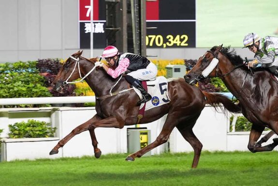 Beauty Joy has become the oldest horse to win a group one race in Hong Kong