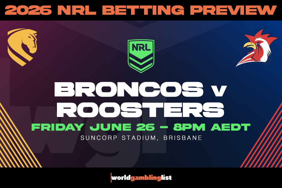 Broncos v Roosters NRL Betting