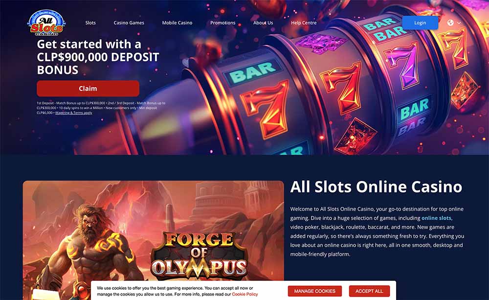 All Slots is popular in Chile