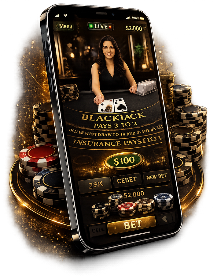 Online Mobile Blackjack