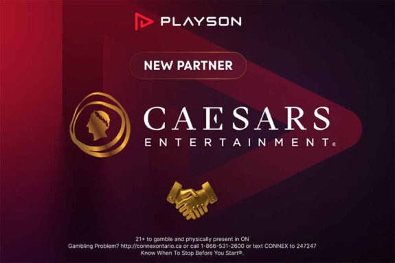 Playson games now available in Ontario via Ceasars Entertainment brands
