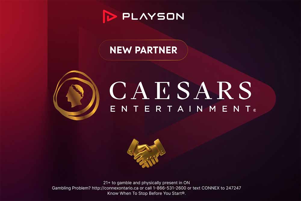 Playson games now available in Ontario via Ceasars Entertainment brands