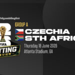 Czechia vs South Africa FIFA26 Betting tips
