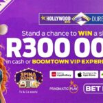 Enter HollywoodBets slots tournament and win cash prizes or VIP experience to Durban July 2026