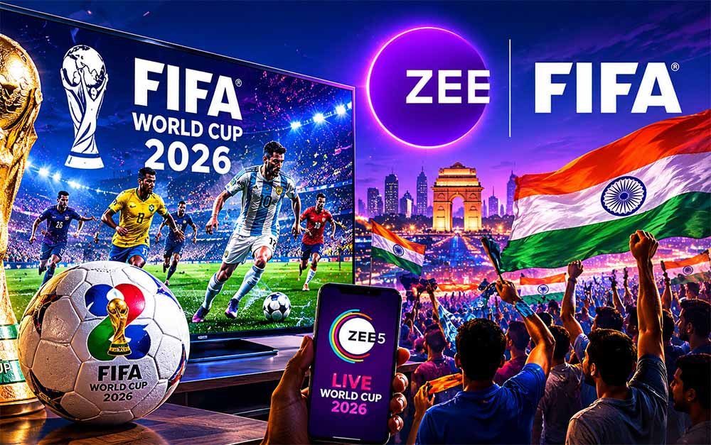 FIFA strikes deal with Zee Entertainment for major events broadcast, including World Cup