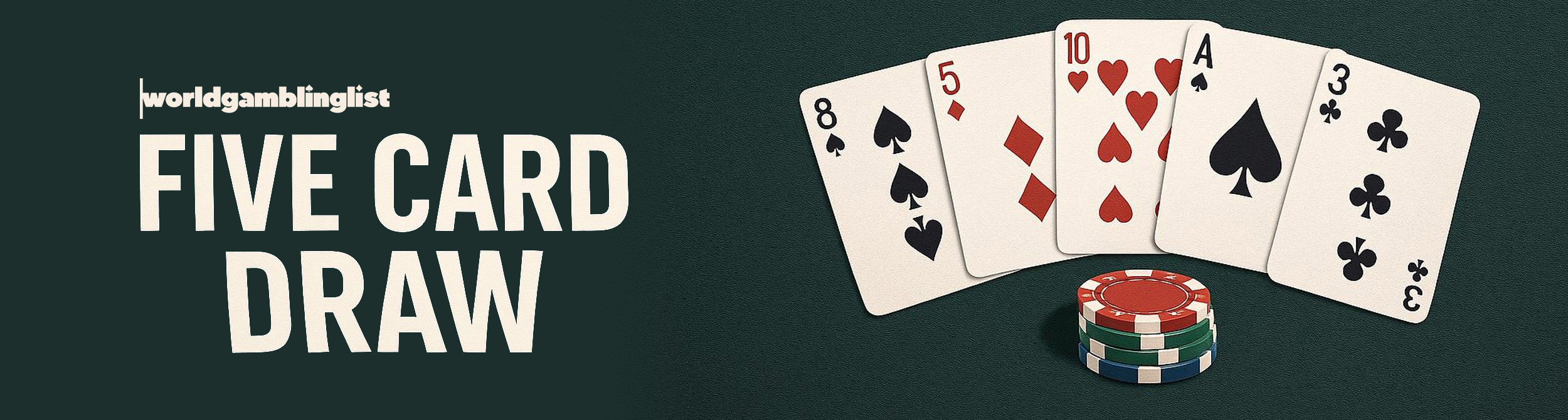 Five Card Draw is a variant of poker