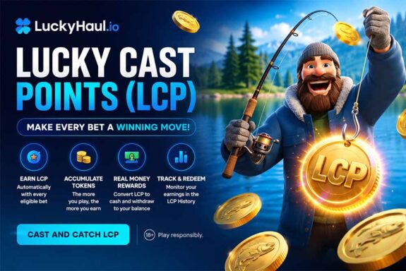 Lucky Cast Points rewards program live at LuckyHaul.io