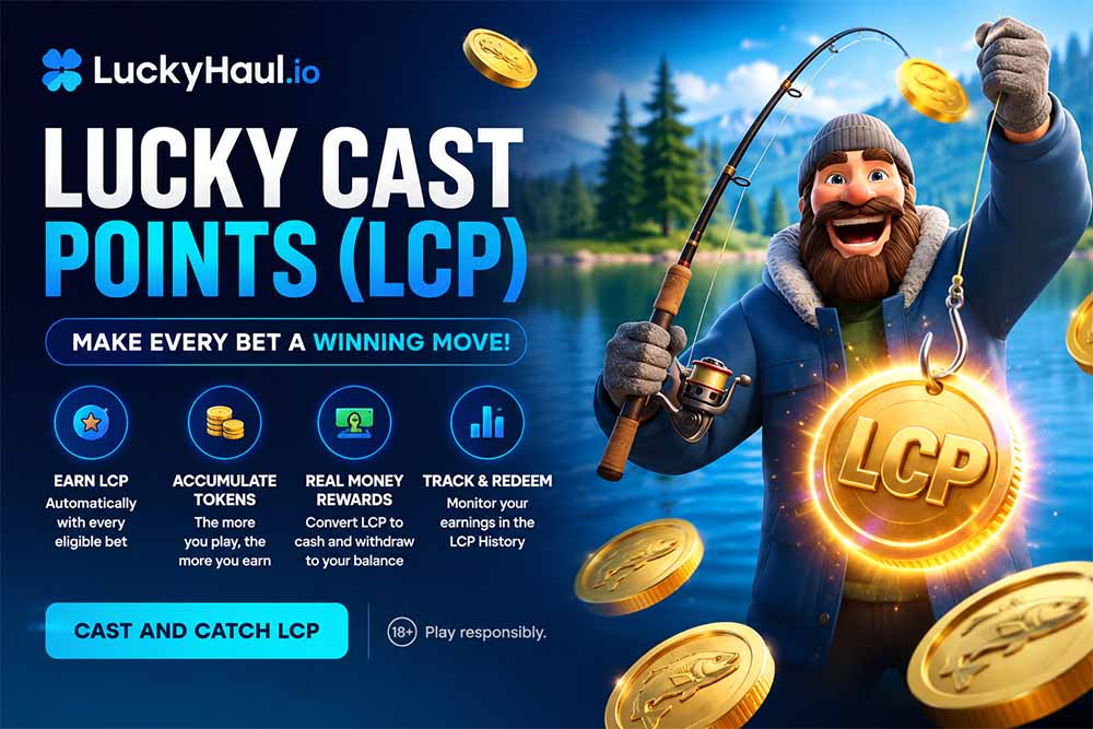Lucky Cast Points rewards program live at LuckyHaul.io