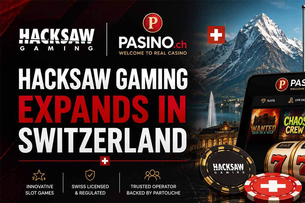 Pasion.ch and Hacksaw Gaming strike content deal
