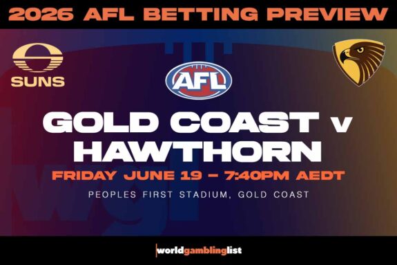 Gold Coast v Hawthorn betting tips for AFL round 15 2026