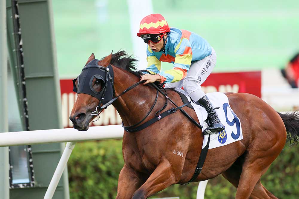 Ka Ying Attack salutes in Reunification Cup Handicap