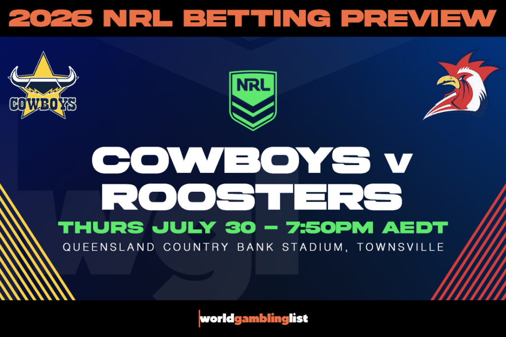 COWBOYS v ROOSTERS betting tips for NRL