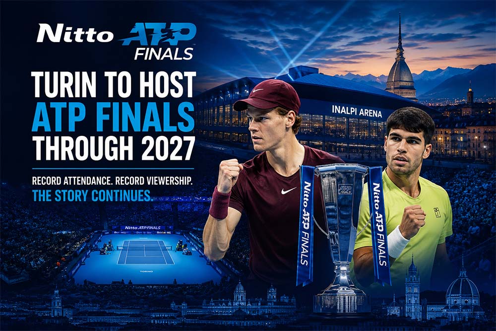 ATP Finals set to be played in Turin