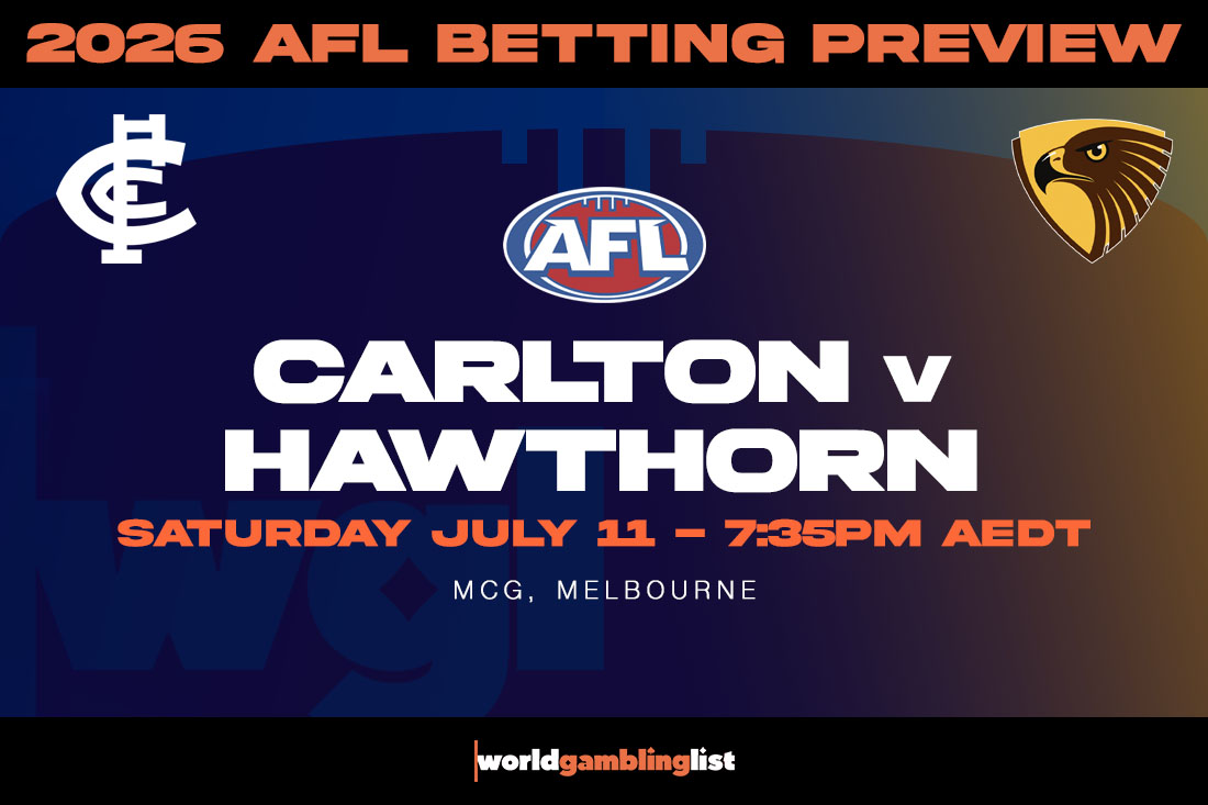 Carlton v Hawthorn betting tips for AFL round 18