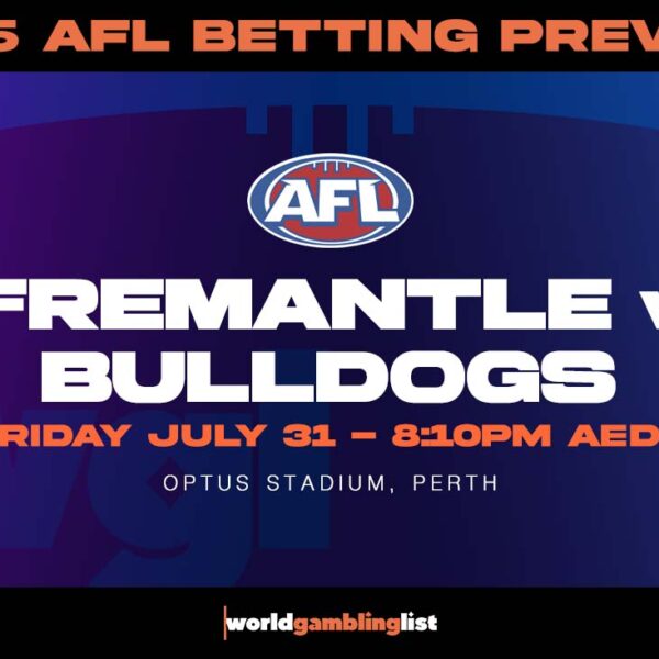 Fremantle v Bulldogs betting tips for AFL round 21 2026