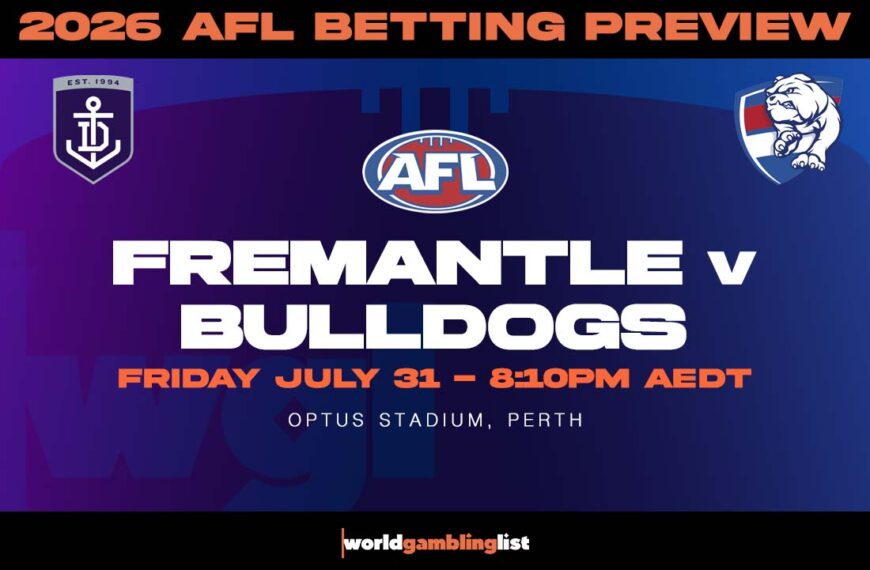 Fremantle v Bulldogs betting tips for AFL round 21 2026