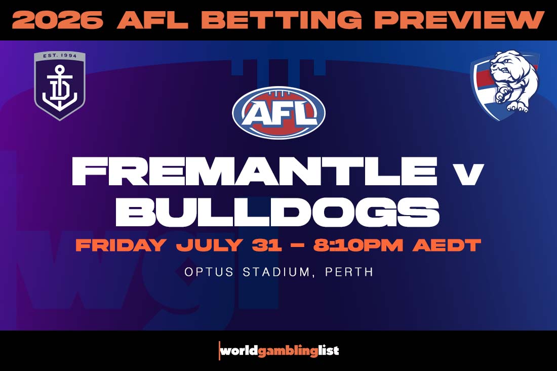 Fremantle v Bulldogs betting tips for AFL round 21 2026