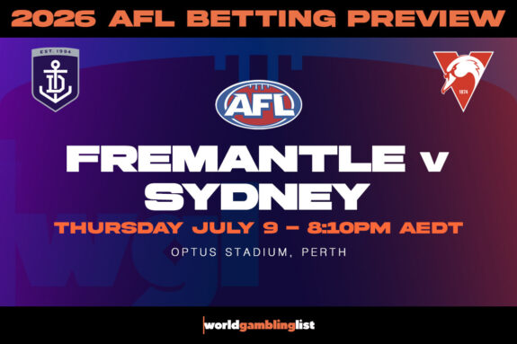 Fremantle v Sydney betting tips for AFL round 18 2026