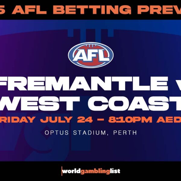 Fremantle v West Coast betting tips for AFL round 20