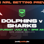 Dolphins v Sharks betting tips for NRL 2026