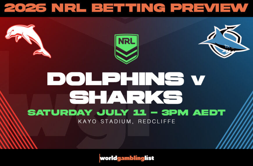 Dolphins v Sharks betting tips for NRL 2026