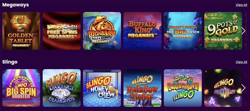 Lights Camera Bingo games review