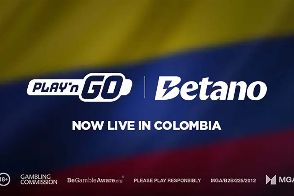 Play'n go now live in Colombia
