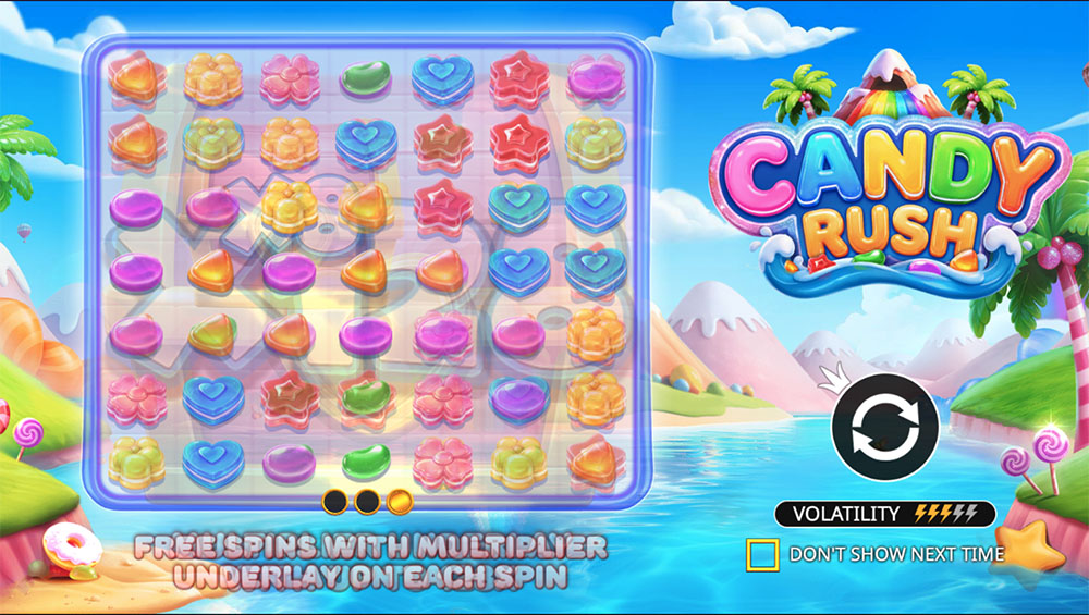 Candy Rush is a top Pragmatic Play slots game