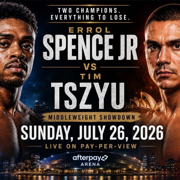 Spence Jr v Tszyu betting tips for Sunday, July 26
