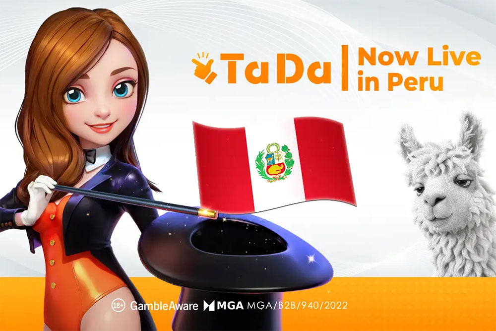 TaDa Gaming enters Peru gambling market