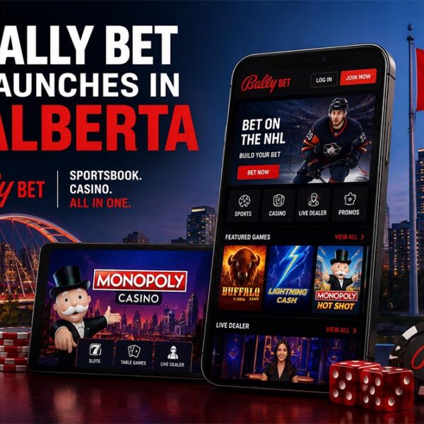 BallyBet launches in Alberta's regulated gambling market