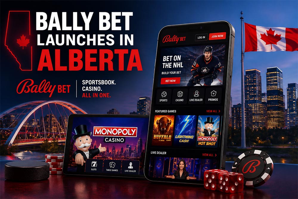 BallyBet launches in Alberta's regulated gambling market