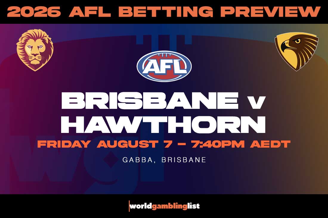 Brisbane v Hawthorn betting tips for AFL round 22 2026